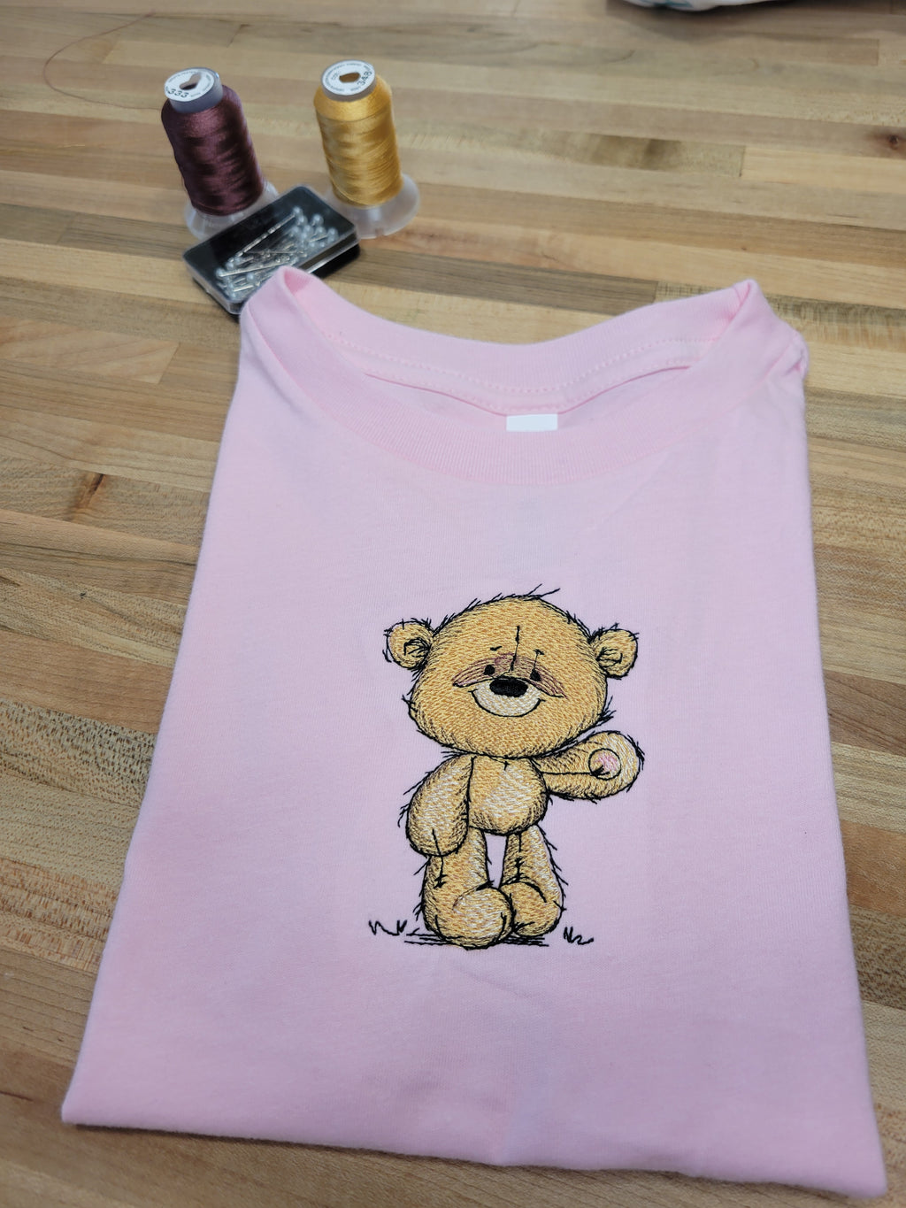The Little Bear Toddlers T-shirt - Customizable text