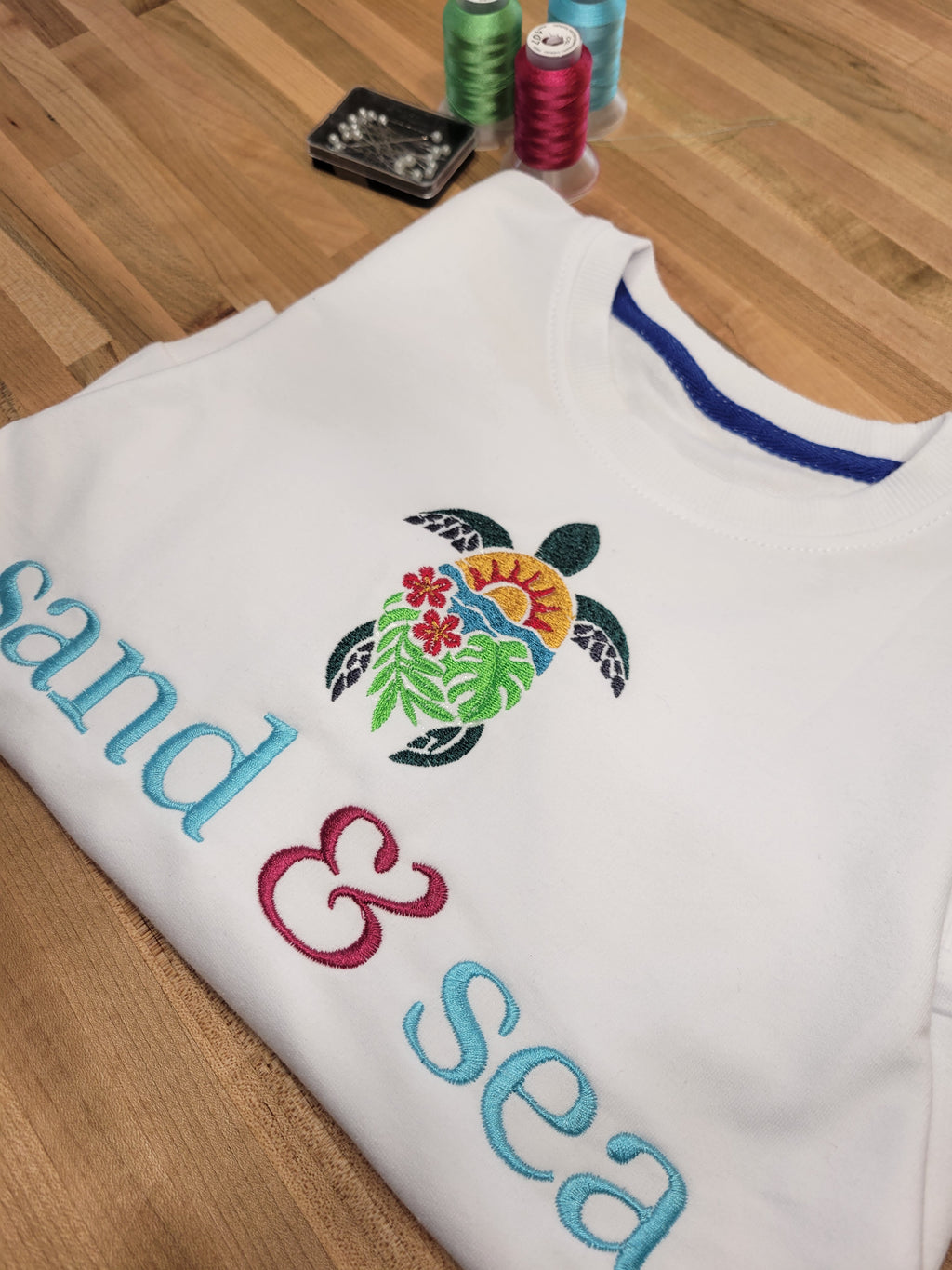 Turtle, Sand and Sea - Crew Neck