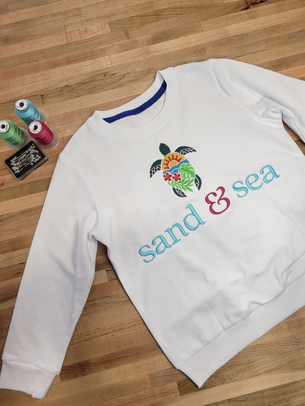 Turtle, Sand and Sea - Crew Neck