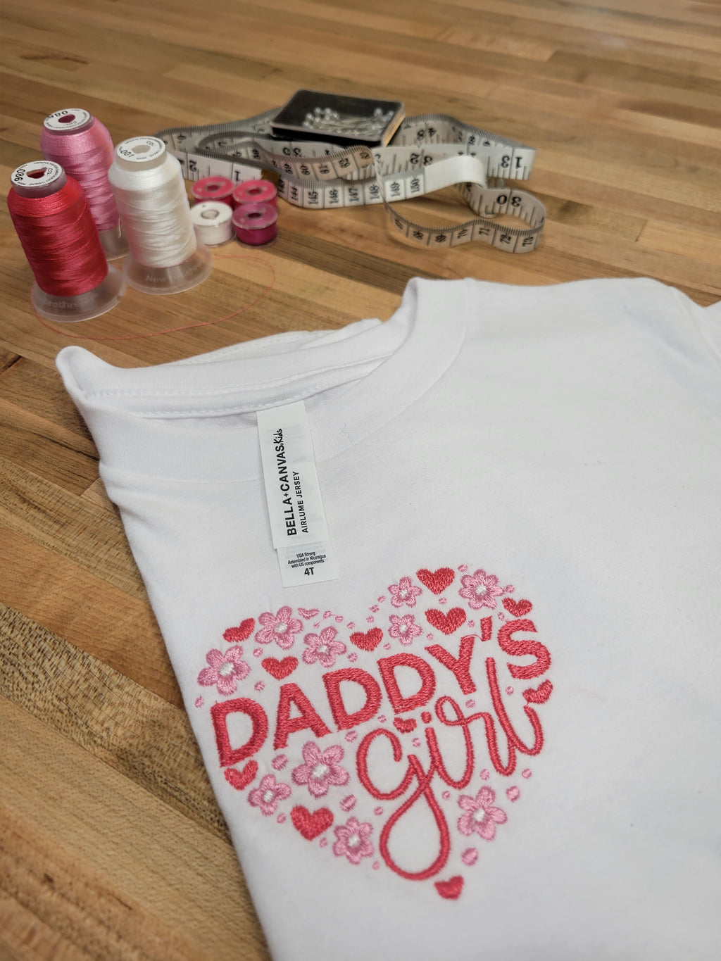 Daddy's Girl Hearts-Toddler