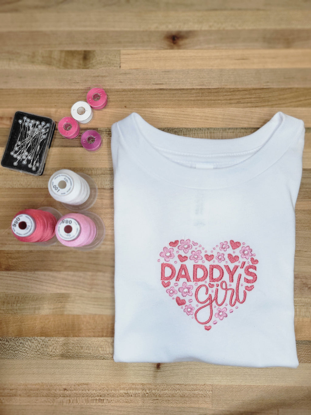 Daddy's Girl Hearts-Toddler